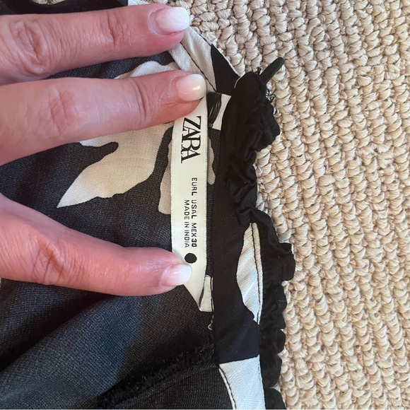 Zara Women Limited edition print short dress with sequins very rare - Picture 2 of 3